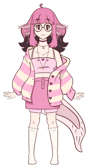 Full body + Lineart + Flat color